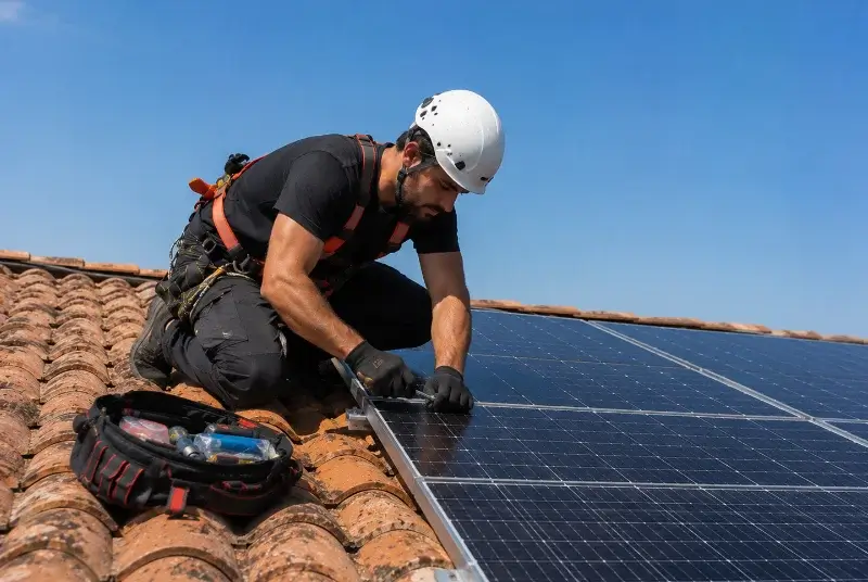 Maintenance et monitoring de panneaux solaires à Roz-sur-Couesnon